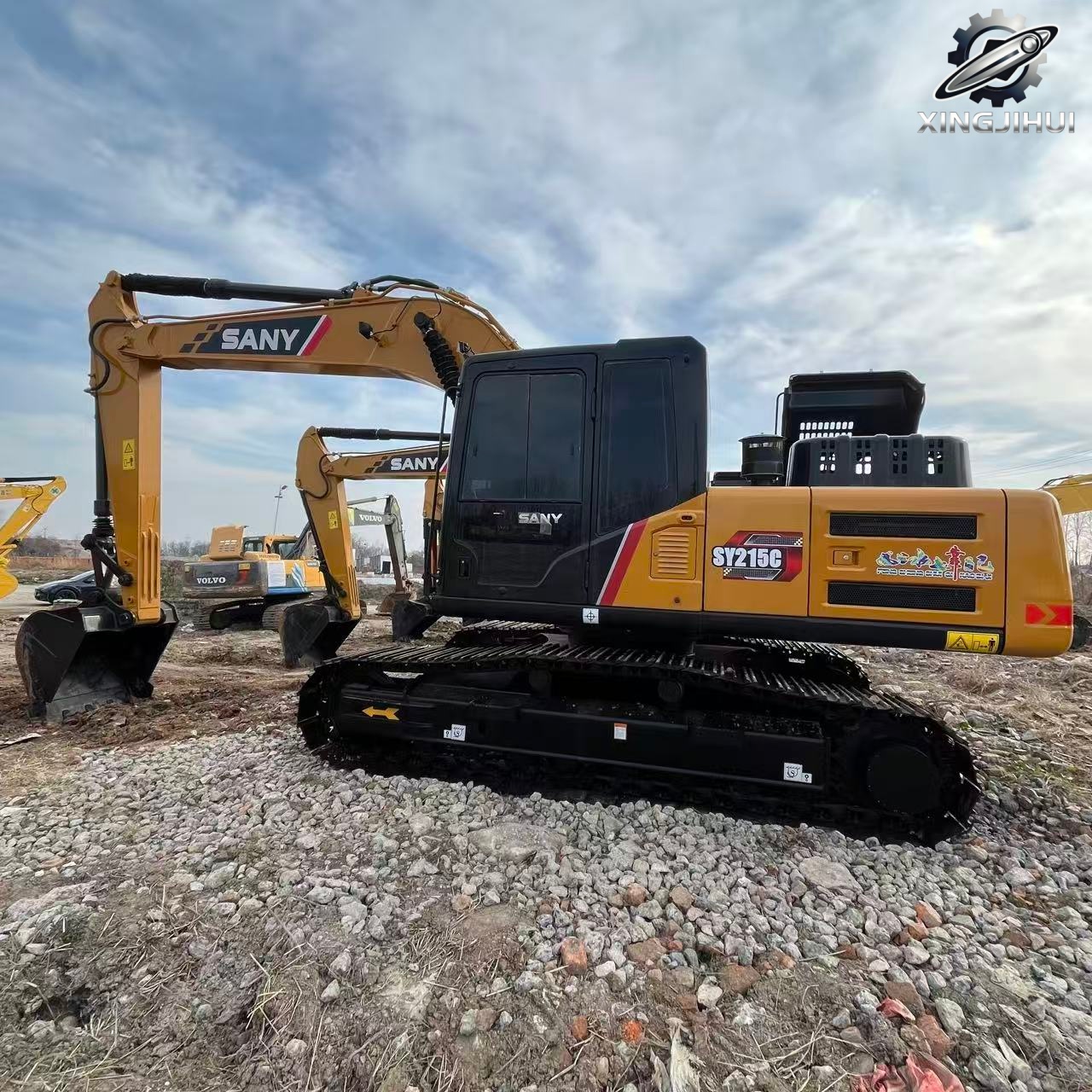 Used Sany215 Crawler Excavator