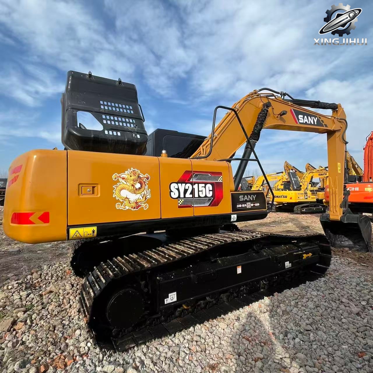 Used Sany215 Crawler Excavator