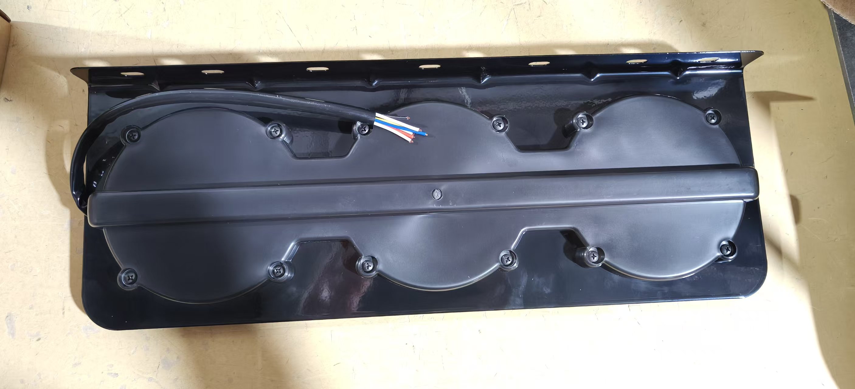 3 Round LED Tail Light