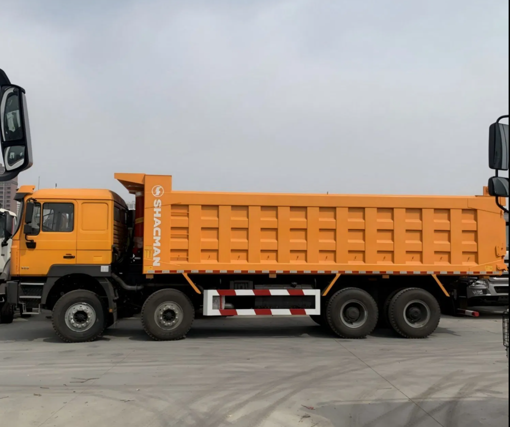 Used Shacman F3000 Dump Truck, 6×4/8×4 Optional, 351-450HP, Front Lifting Hydraulic