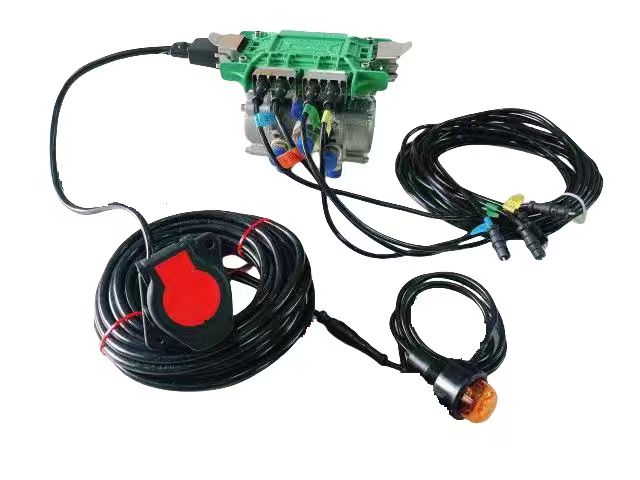 4S2M Trailer ABS Anti-lock Braking System OEM 4005000880 4005001030 Complete Valve & Wiring Harness Kit For Semi-trailer