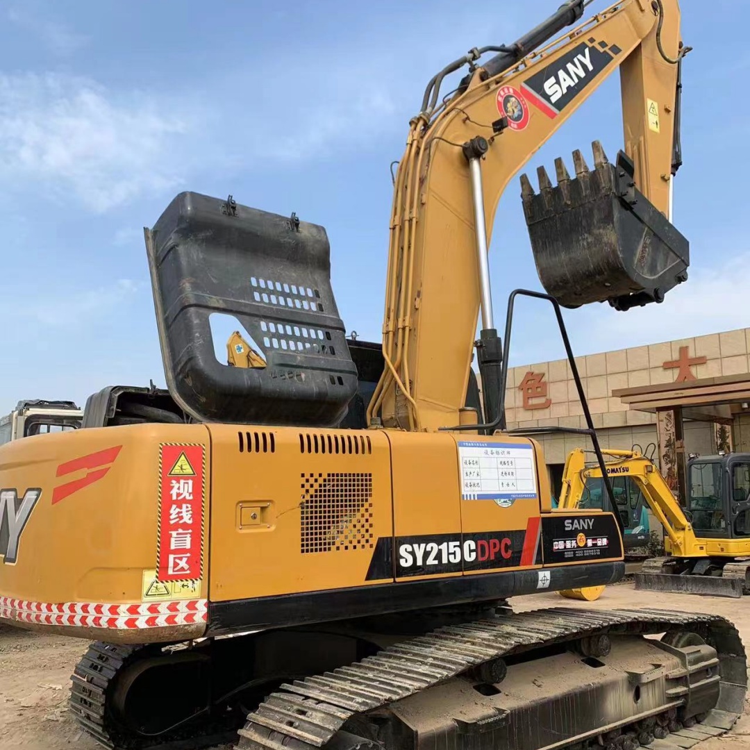Used Sany215 Crawler Excavator