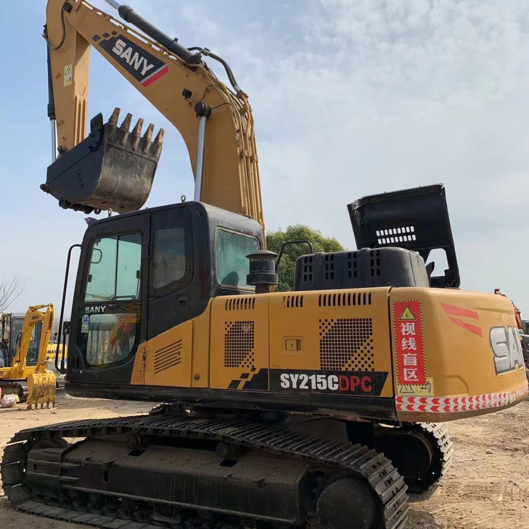 Used Sany215 Crawler Excavator