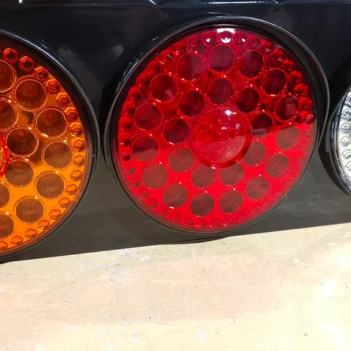 3 Round LED Tail Light