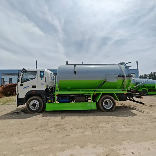 Foton 4×2 Septic Suction Truck 12/15m³ National VI Single Axle Sewage Vacuum Suction Tank Truck