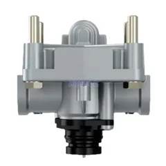 4-hole Relay Valve 9730110010 New Aluminum Alloy for Truck and Trailer Air Brake System