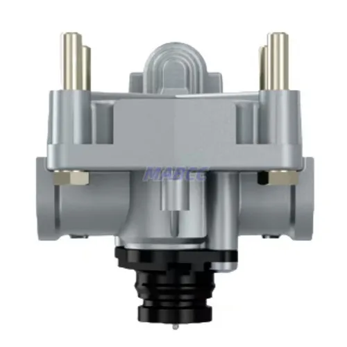 4-hole Relay Valve 9730110010 New Aluminum Alloy for Truck and Trailer Air Brake System