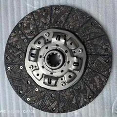 Heavy Duty Truck Clutch Disc, High Temp Woven Friction Lining, Shock Absorbing Hub