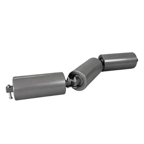 Idler Set / Roller Frame  Belt Conveyor Troughing Idler Set | Automatic Self-Aligning Roller Bracket | Mining Transition Idler Set Frame Assembly