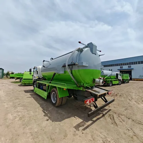 Foton 4×2 Septic Suction Truck 12/15m³ National VI Single Axle Sewage Vacuum Suction Tank Truck