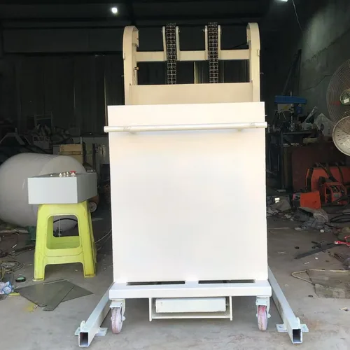 Bin Lifting & Tipping Machine for 120L/240L/660L Waste Bins, Labor-Saving Bin Feeder & Dumper