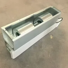 Horizontal Concealed Fan Coil Unit, Ducted Hidden Ceiling FCU, Water Cooling Heating Fan Coil for Hotel Office Central Air Conditioning