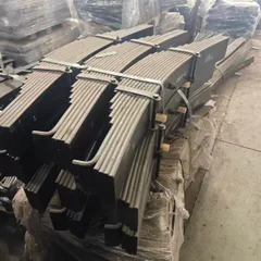 New High Strength Trailer Leaf Spring Suspension Pack for Semi Trailer Axle System with 200T Max Payload Factory Price