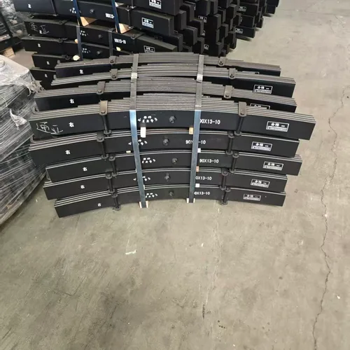 New High Strength Trailer Leaf Spring Suspension Pack for Semi Trailer Axle System with 200T Max Payload Factory Price