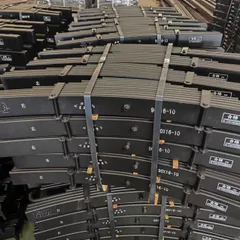 New High Strength Trailer Leaf Spring Suspension Pack for Semi Trailer Axle System with 200T Max Payload Factory Price