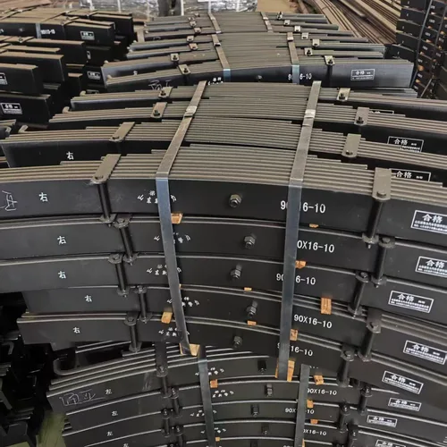 New High Strength Trailer Leaf Spring Suspension Pack for Semi Trailer Axle System with 200T Max Payload Factory Price