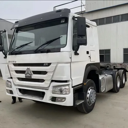 Used Sinotruk Tractor Head, 10/12/16 Speed Gearbox, 6×4 Dual Rear Drive