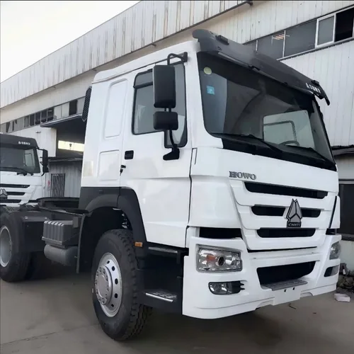 Used Sinotruk Tractor Head, 10/12/16 Speed Gearbox, 6×4 Dual Rear Drive