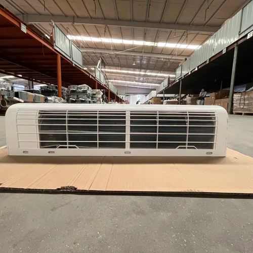 Wall Mounted Exposed Fan Coil Unit, Split Wall FCU Water Cooling Heating Air Conditioner for Home Hotel Renovation