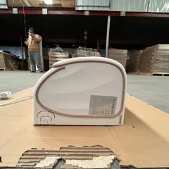 Wall Mounted Exposed Fan Coil Unit, Split Wall FCU Water Cooling Heating Air Conditioner for Home Hotel Renovation
