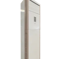 Tempered Glass Vertical Cabinet Fan Coil Unit FP-204LM | Floor Standing Water Cooling Heating FCU for 55-60㎡ Room