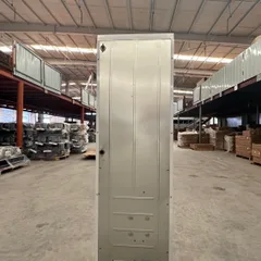Tempered Glass Vertical Cabinet Fan Coil Unit FP-204LM | Floor Standing Water Cooling Heating FCU for 55-60㎡ Room