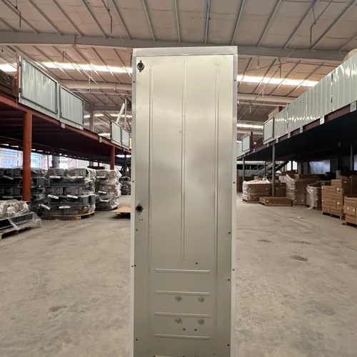 Tempered Glass Vertical Cabinet Fan Coil Unit FP-204LM | Floor Standing Water Cooling Heating FCU for 55-60㎡ Room