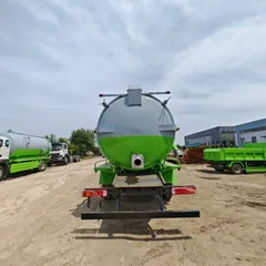 Foton 4×2 Septic Suction Truck 12/15m³ National VI Single Axle Sewage Vacuum Suction Tank Truck