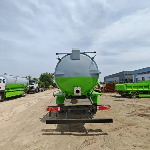 Foton 4×2 Septic Suction Truck 12/15m³ National VI Single Axle Sewage Vacuum Suction Tank Truck