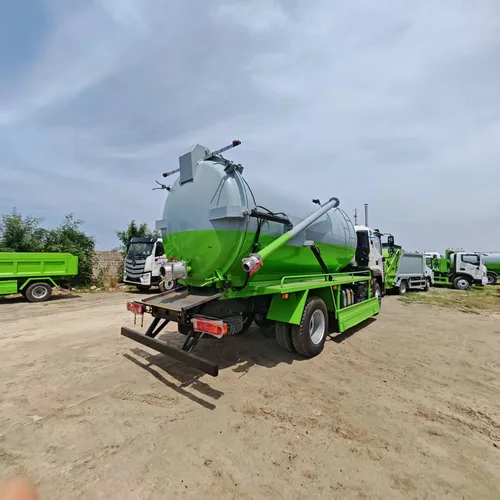 Foton 4×2 Septic Suction Truck 12/15m³ National VI Single Axle Sewage Vacuum Suction Tank Truck