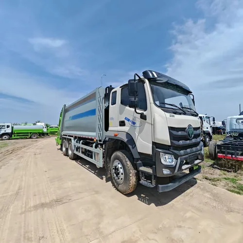 Foton Auman GTL 6×4 Rear Loader Compactor Garbage Truck 22-25m³ National VI 25Ton Municipal Waste Collection Vehicle