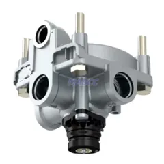 4-hole Relay Valve 9730110010 New Aluminum Alloy for Truck and Trailer Air Brake System