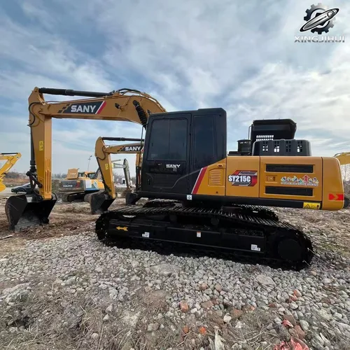 Used Sany215 Crawler Excavator