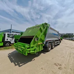 Foton Auman GTL 6×4 Rear Loader Compactor Garbage Truck 22-25m³ National VI 25Ton Municipal Waste Collection Vehicle