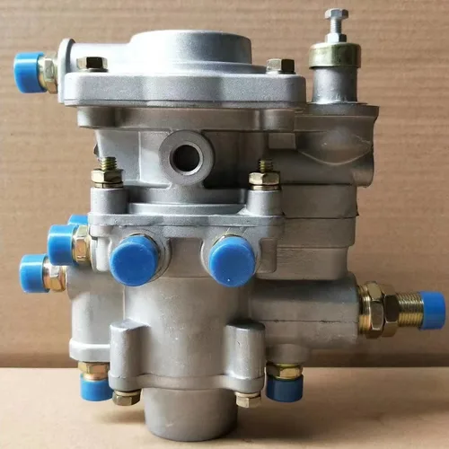 3-Axle Synchronous Relay Valve For Semi-Trailer, Multi Air Ports, Fast Brake Response