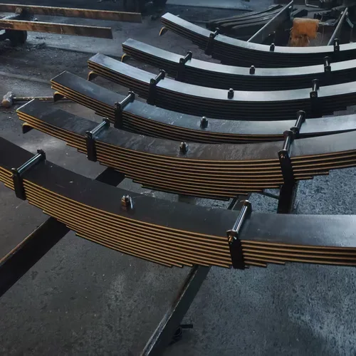 Heavy Trailer Shock-absorbing Leaf Spring, Fatigue & Wear Resistant, For Long Haul Heavy Transport