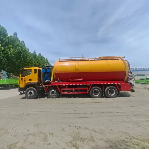 Foton Auman GTL 6×4 Combined Sewer Jetting & Suction Truck 22-24m³ National VI 25Ton High Pressure Vacuum Sewage Truck