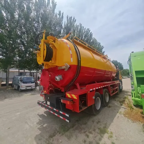 Foton Auman GTL 6×4 Combined Sewer Jetting & Suction Truck 22-24m³ National VI 25Ton High Pressure Vacuum Sewage Truck