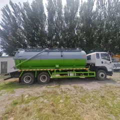 FAW J6P/HanV 6×4 Septic Suction Truck 20-22m³ 25Ton National VI Sewage Vacuum Suction Tank Truck