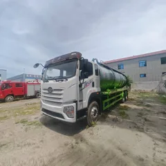 FAW J6P/HanV 6×4 Septic Suction Truck 20-22m³ 25Ton National VI Sewage Vacuum Suction Tank Truck