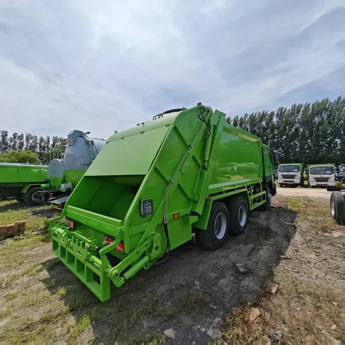 Rear Loader Compactor Garbage Truck, Hydraulic Compression Waste Collection Truck, Sanitation Refuse Compactor Truck for Municipal Environmental Sanitation