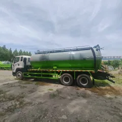 FAW J6P/HanV 6×4 Septic Suction Truck 20-22m³ 25Ton National VI Sewage Vacuum Suction Tank Truck