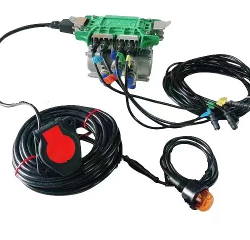 4S2M Trailer ABS Anti-lock Braking System OEM 4005000880 4005001030 Complete Valve & Wiring Harness Kit For Semi-trailer