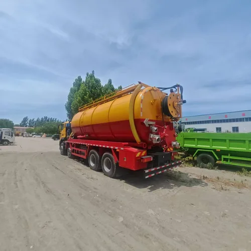 Foton Auman GTL 6×4 Combined Sewer Jetting & Suction Truck 22-24m³ National VI 25Ton High Pressure Vacuum Sewage Truck