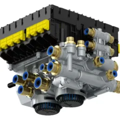 4S3M Trailer EBS Electronic Braking System, OEM 4801020630 Complete Assembly with Valves & Cables