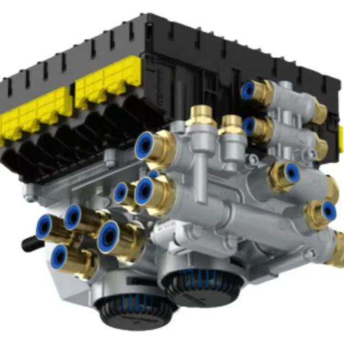 4S3M Trailer EBS Electronic Braking System, OEM 4801020630 Complete Assembly with Valves & Cables