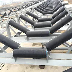 Idler Set / Roller Frame  Belt Conveyor Troughing Idler Set | Automatic Self-Aligning Roller Bracket | Mining Transition Idler Set Frame Assembly