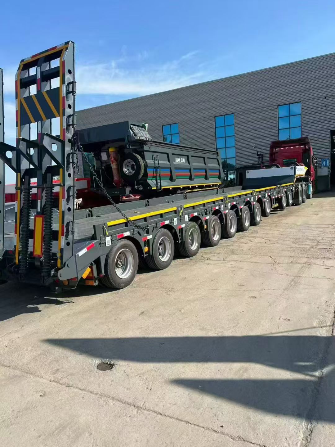 Custom Rear Tipper Semi Trailer, Heavy-Duty End Dump Semi-Trailer for Sand Ore Construction Material Transport, Factory Direct Price Around 85000 RMB