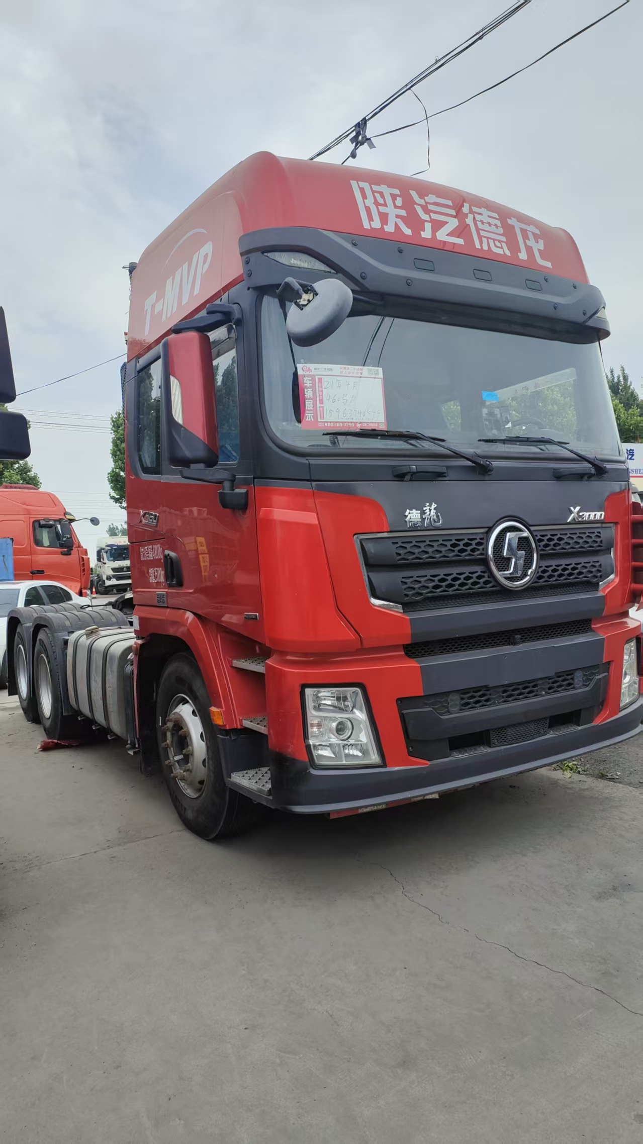 Used Shacman X3000 6×4 Tractor Truck, Weichai WP12 460HP, Euro 5 Emission