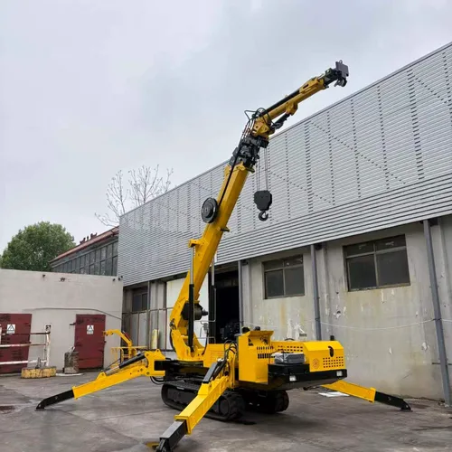 XZ05A 5 Ton Crawler Spider Crane, Heavy-duty Mini Hydraulic Lifter for Narrow Spaces